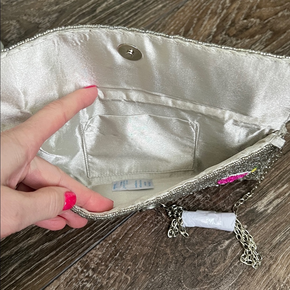Rachel Zoe Gray Set with Pink Cocktail Motif - Picture 8 of 11